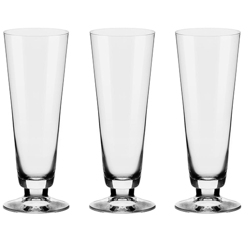 Conjunto de Taças de Cristal para Cerveja Pilsner Classic 380ml 3pçs - Oxford