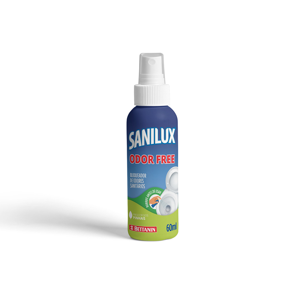 Bloqueador Odor Free Frescor dos Pinhais Sanilux 60ml - Bettanin