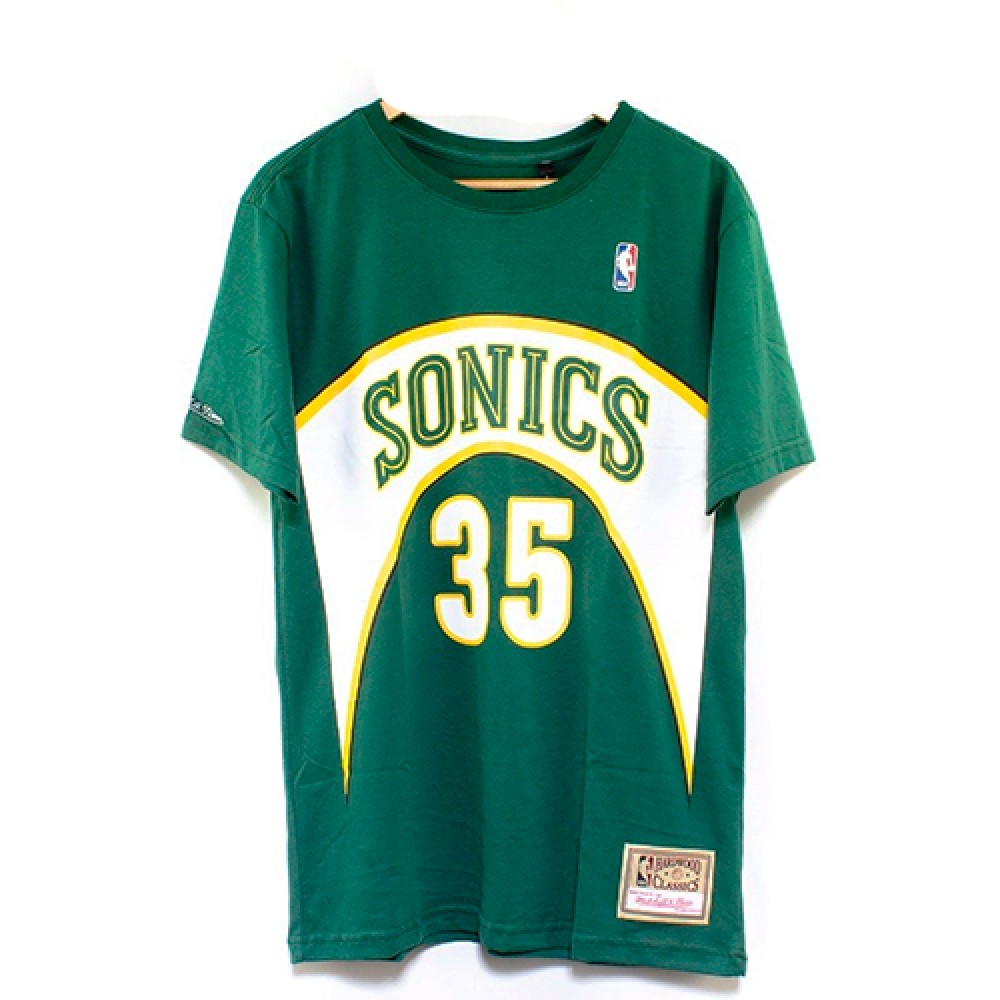 Camiseta Especial Masculina Estampada Seattle Supersonics Verde - Mitchell & Ness
