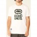 Camiseta Básica Masculina com Estampa Relevo Asfaltatdo Off White  - Ecko