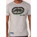 Camiseta Básica Masculina com Estampa com Efeito Asfalto Marfim Mescla  - Ecko