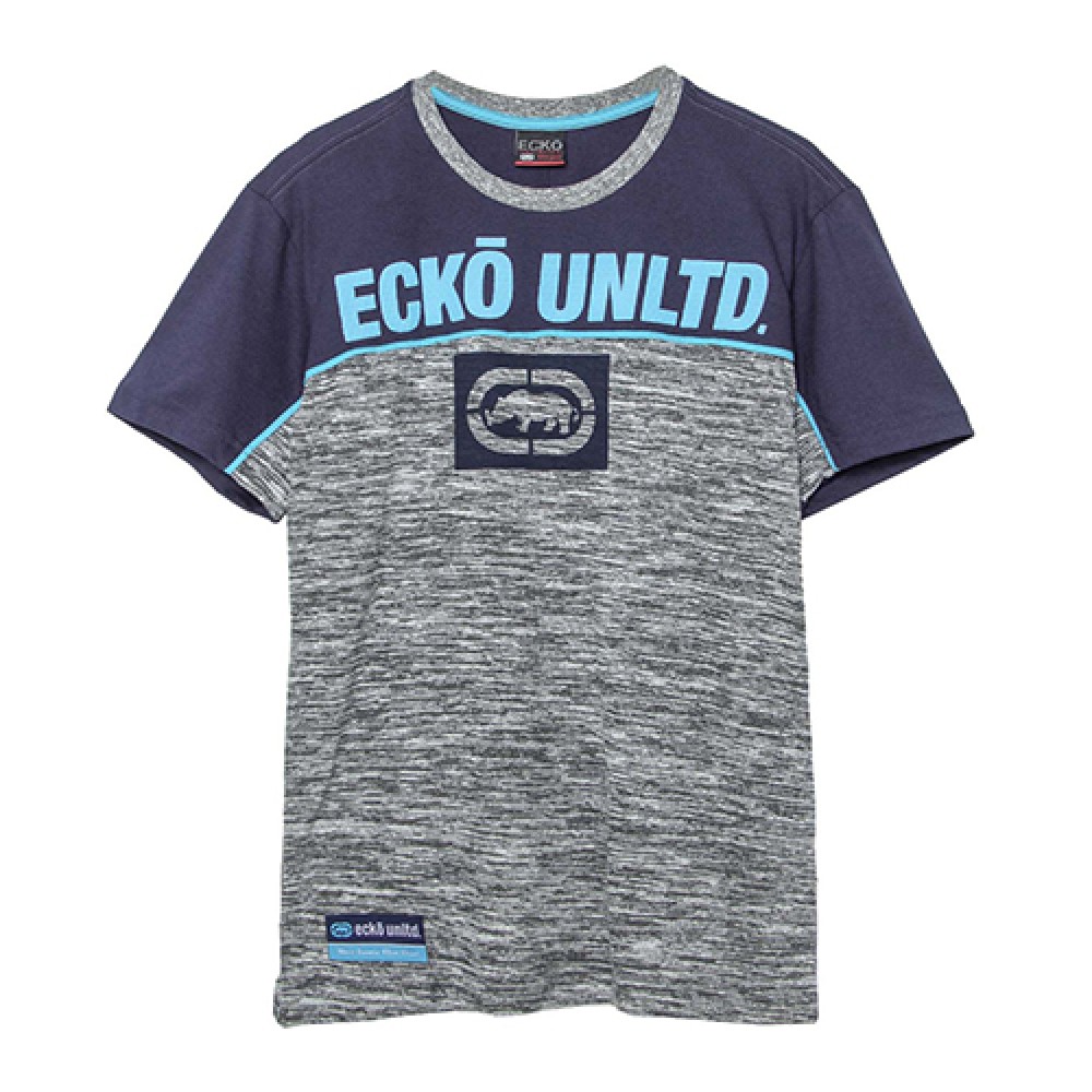 Camiseta Especial Masculina Marinho Navy  - Ecko