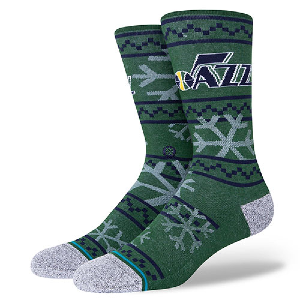 Meia NBA Jazz Frosted 2 Verde - Stance