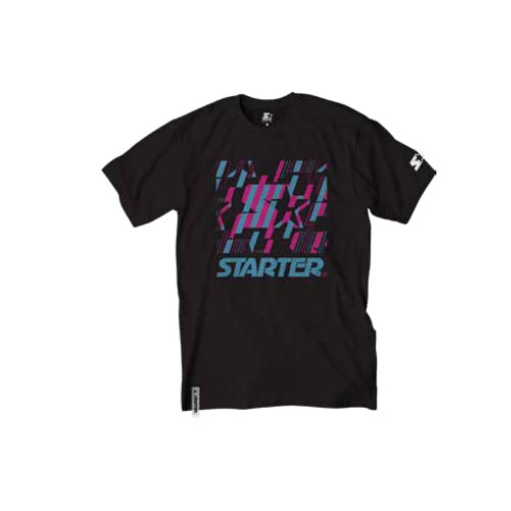 Camiseta Básica Masculina Estampada Preta - Starter