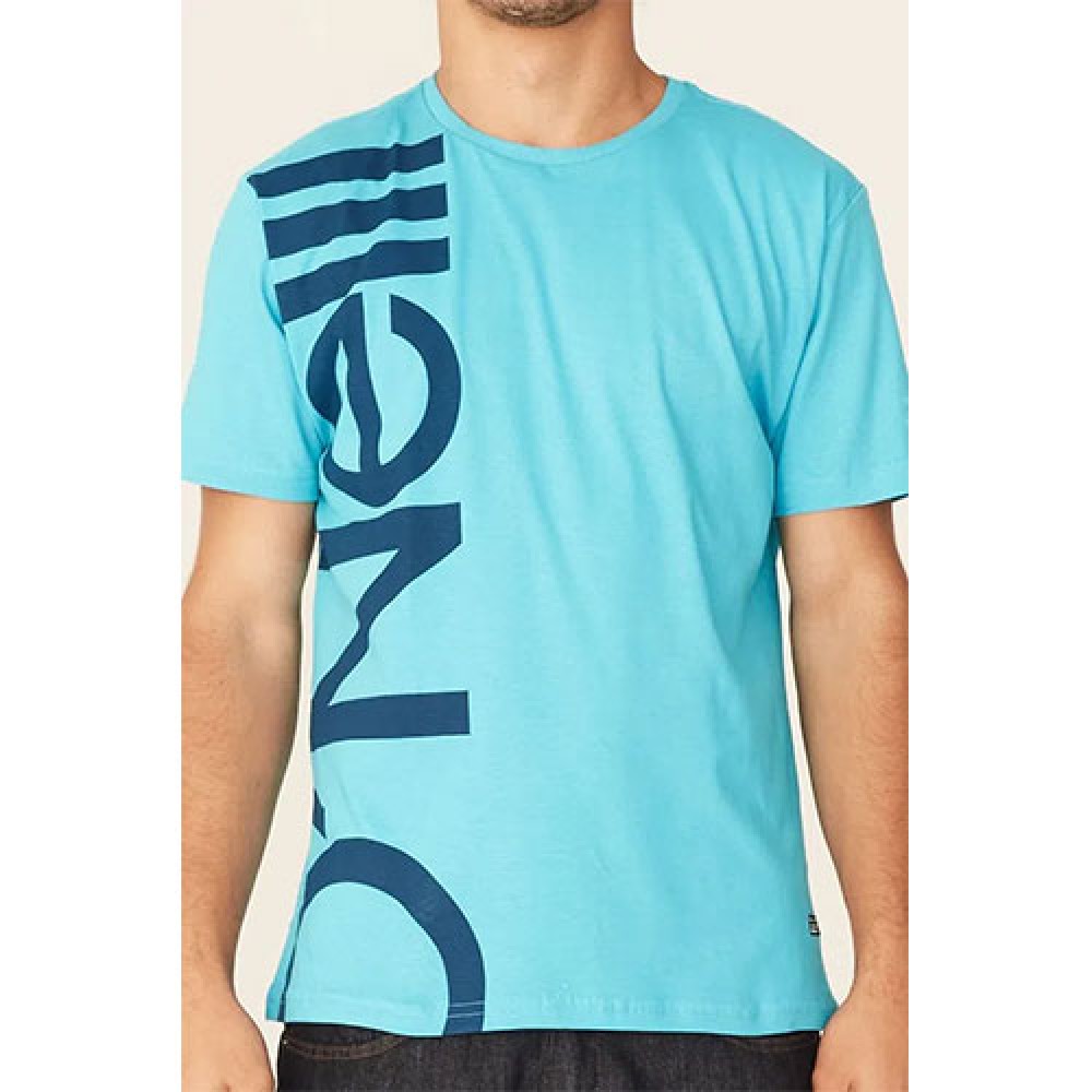 Camiseta Básica Masculina Estampada Azul - O'Neill